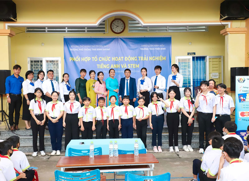 Pacific college brings english and stem education closer to students in Can Tho city